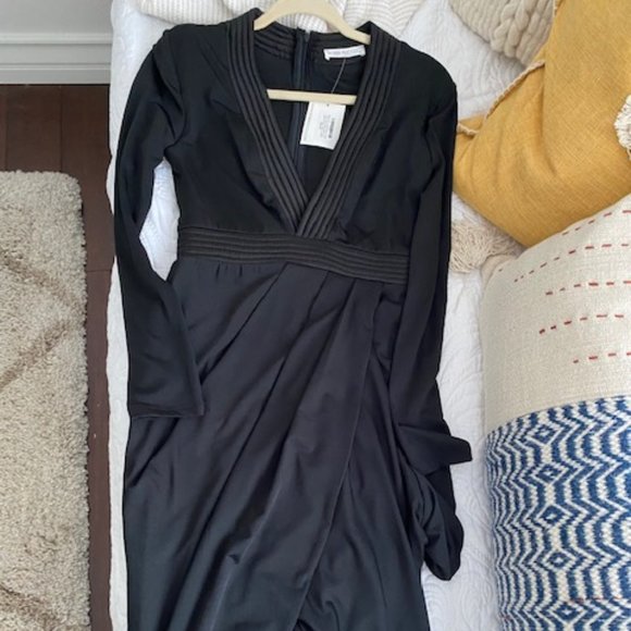 Black Long Sleeve Dress NWT - Picture 1 of 6